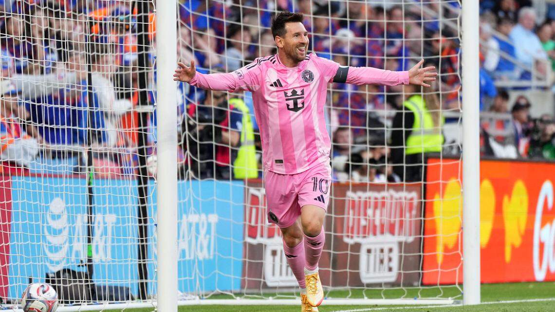 Messi shines, defense falters, Inter Miami prevails 5-3 over Cincinnati