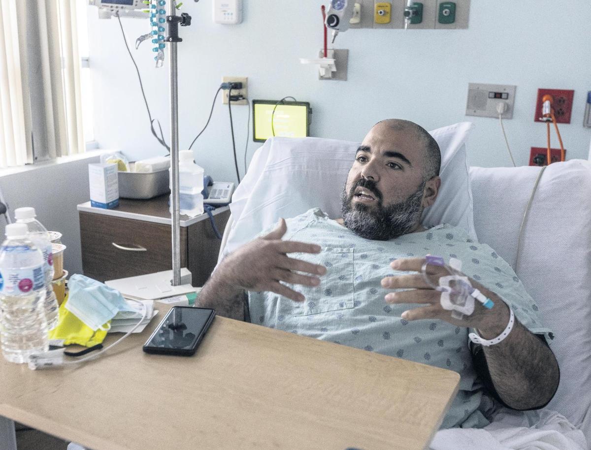  Victor Suero, 34,&nbsp;chose not to get vaccinated for COVID-19&nbsp;and&nbsp;was in the COVID-19 wing of Jackson Memorial Hospital on July 23. Florida’s COVID case counts are surging due to the contagious delta variant. Hospitalizations are spiking, with the vast majority of those admitted into the hospital with COVID unvaccinated and younger.&nbsp;