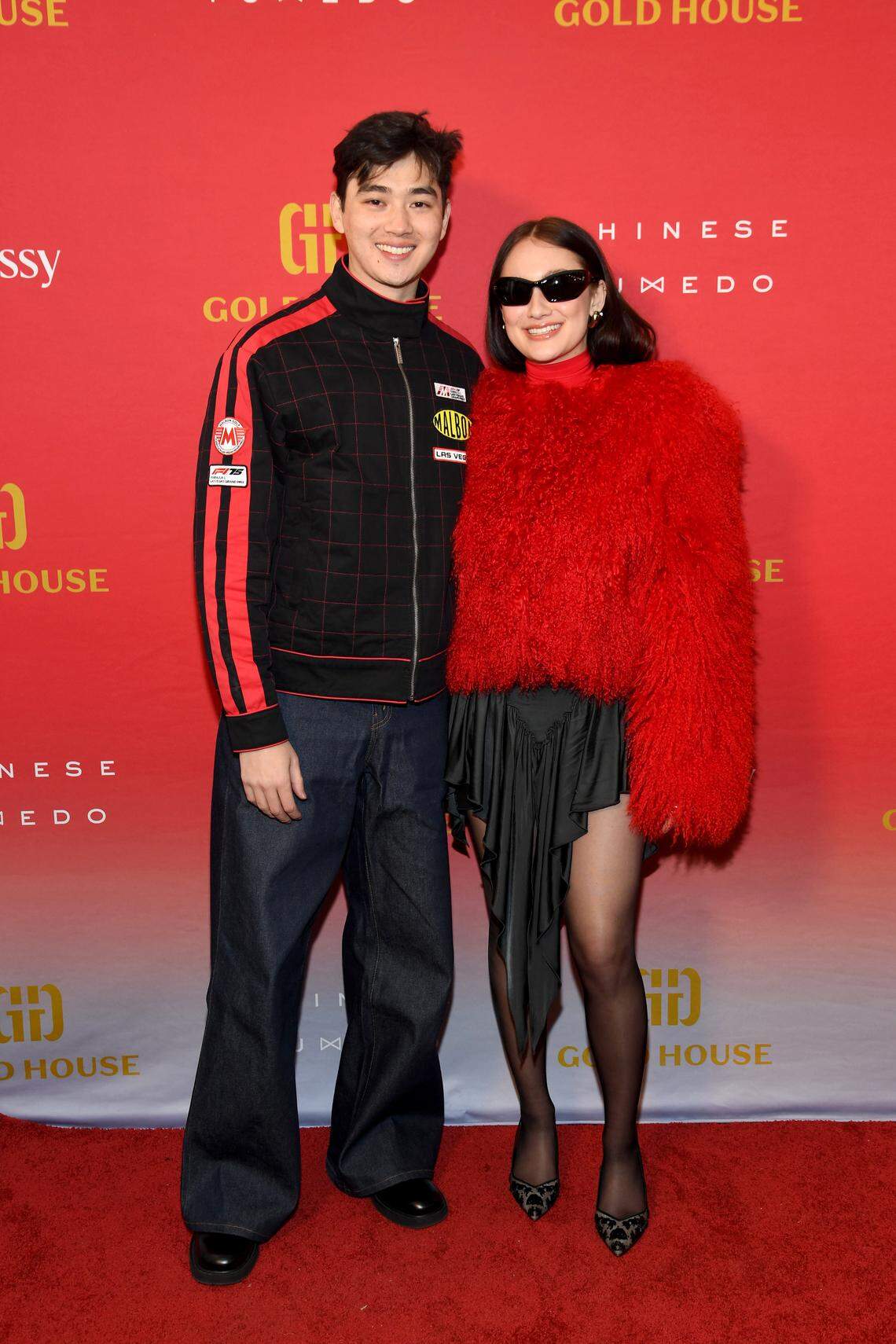 NEW YORK, NEW YORK - FEBRUARY 12: (L-R) Sean Kaufman and Lola Tung attend Gold House's Lunar New Year Gold Celebration at Chinese Tuxedo on February 12, 2026 in New York City. (Photo by Noam Galai/Getty Images for Gold House)