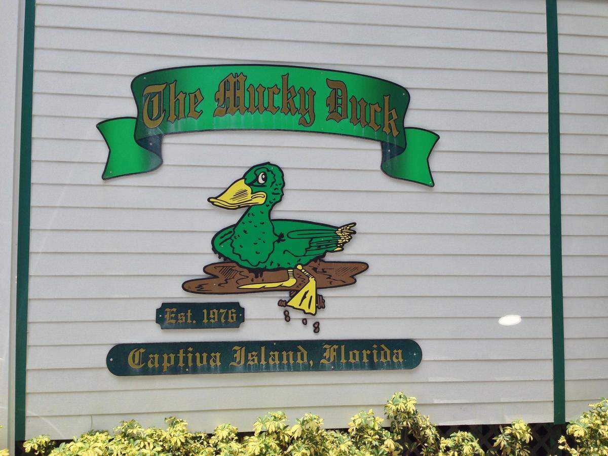 The Mucky Duck, with its Gulf-view location on Andy Rosse Lane, is seen here in this file photo from June 26, 2015. The restaurant-bar attracts visitors for its gorgeous sunset location, pub fare and brews.