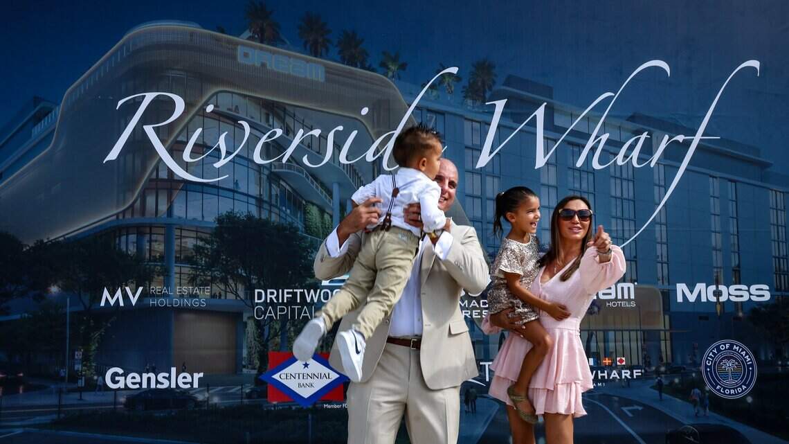A new Wharf, with hotel and clubs, will soon rise along the Miami River