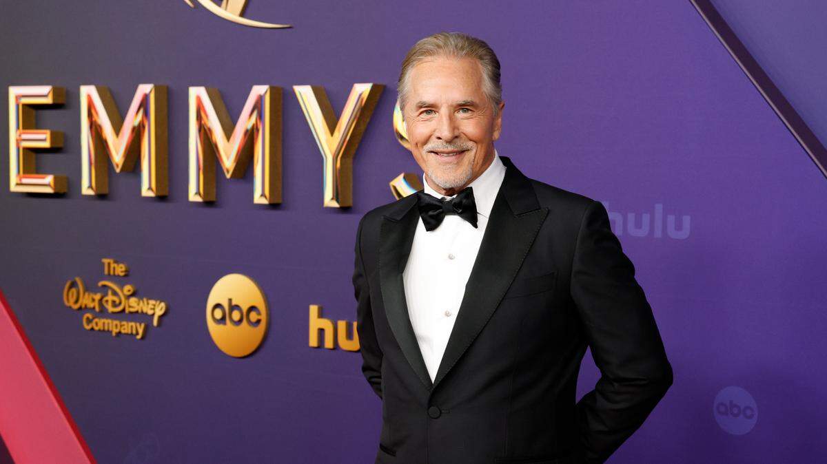 Sep 15, 2024; Los Angeles, CA, USA; Don Johnson at the 76th Emmy Awards at the Peacock Theater on Sunday, Sept. 15, 2024, in Los Angeles. Mandatory Credit: Kevork Djansezian-USA TODAY