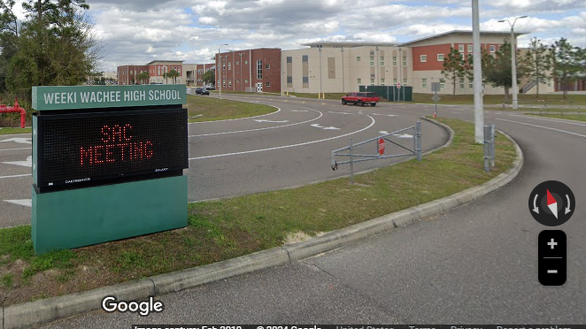All the teens involved in the incident are students at Weeki Wachee High School in Hernando County, Florida officials say.