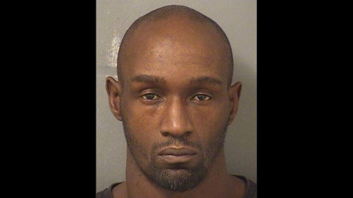 Johnnie Lee Moye in his most recent Palm Beach County Sheriff’s Office mugshot