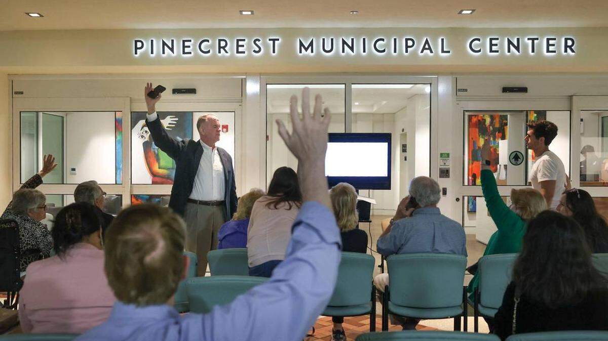 A March 7 special election could change how Pinecrest zoning decisions are approved.