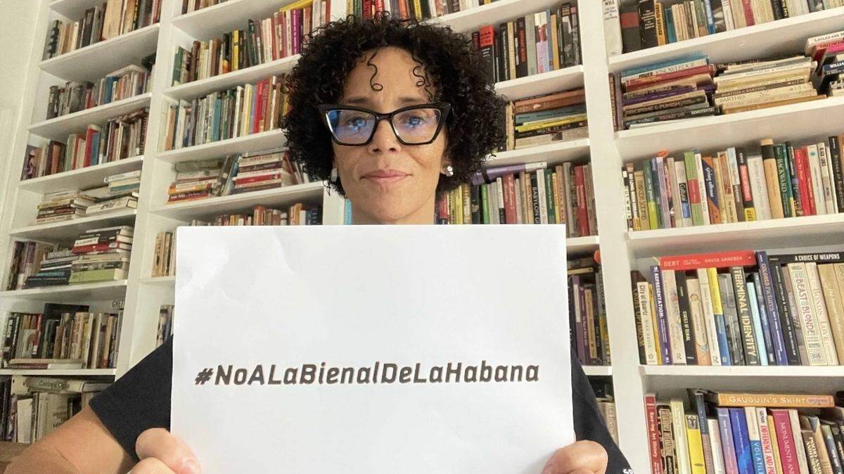 Cuban artists, like Coco Fusco, have taken to social media to protest the Havana Biennial, given the ongoing repression of artists on the island.