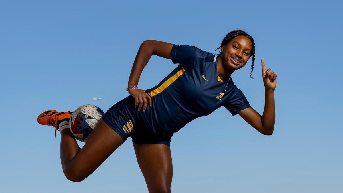 St. Thomas Aquinas’ Sophie Barnes is the Miami Herald’s Broward County Girls’ Soccer Player of the Year for Classes 7A-5A.