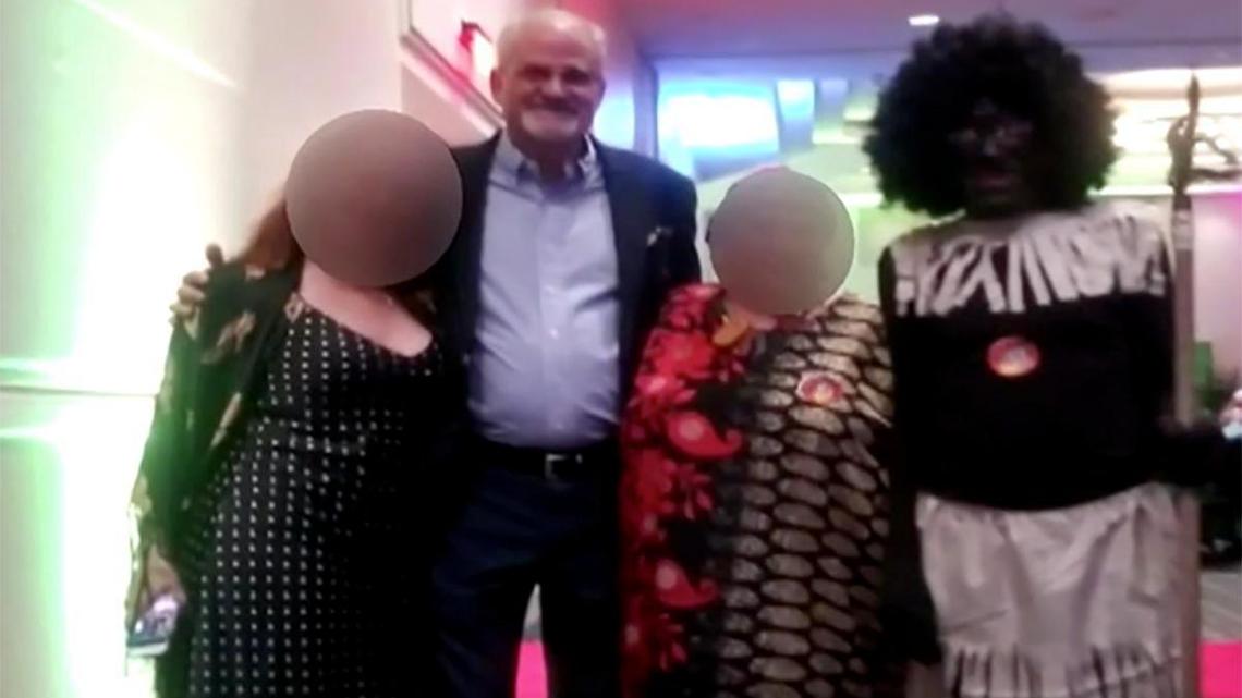 A man showed up in blackface to Medley fashion show for seniors Sept. 20.