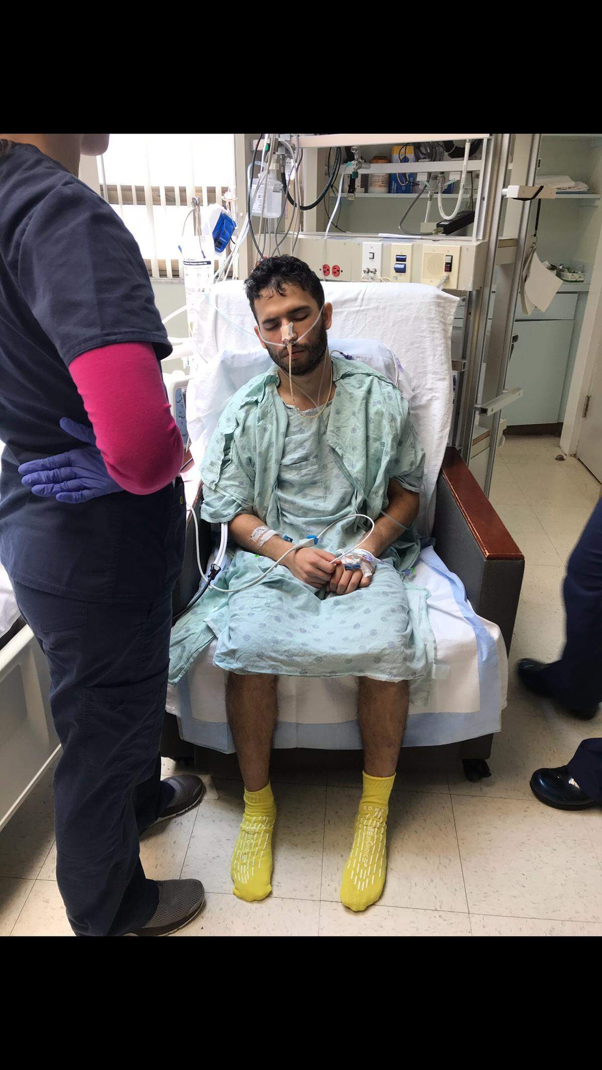 Since he had surgery to remove a brain tumor, Miami Police Officer Joseph Flores, 27, has been going to specialized rehab sessions, but his health insurance doesn’t cover the treatment.