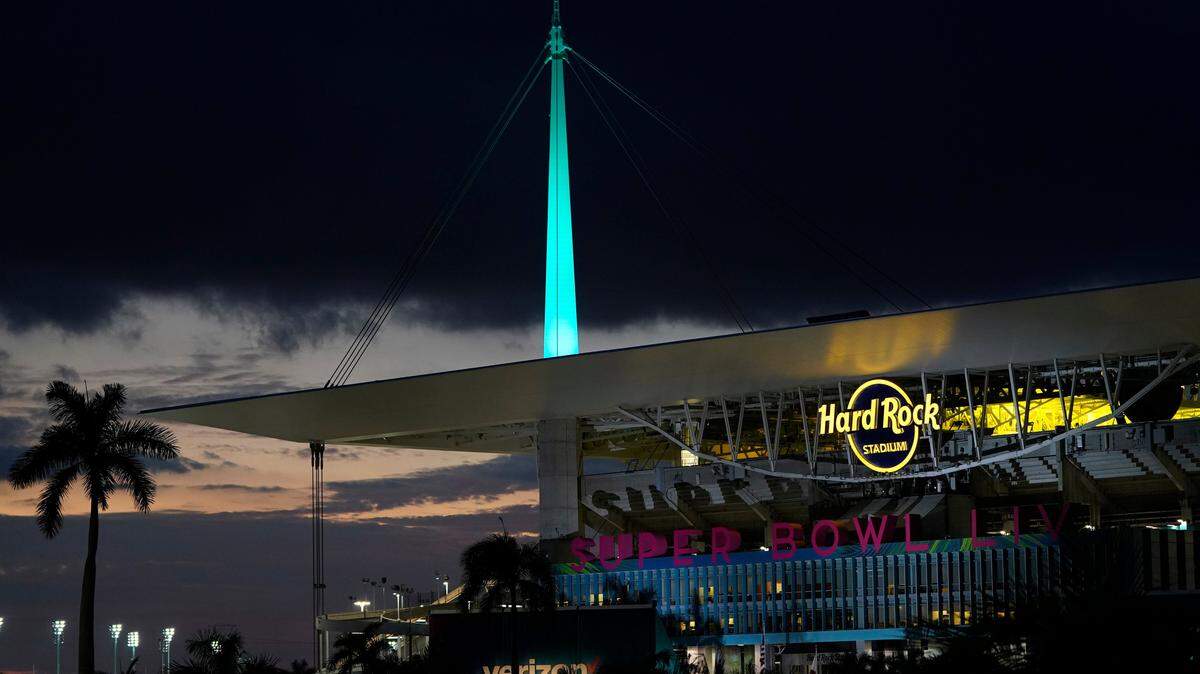 Hard Rock Stadium has had several names through the years. When it was first constructed, it was called Joe Robbie Stadium.