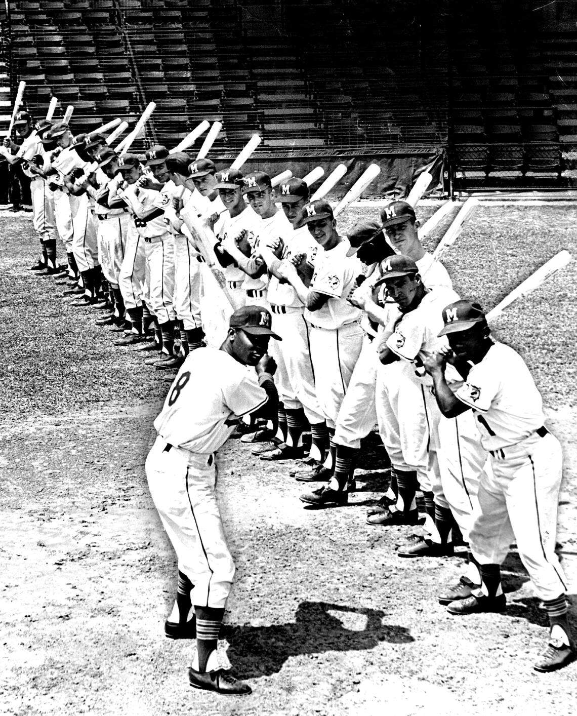 Baseball Marlins at Miami Stadium in Allapattah.