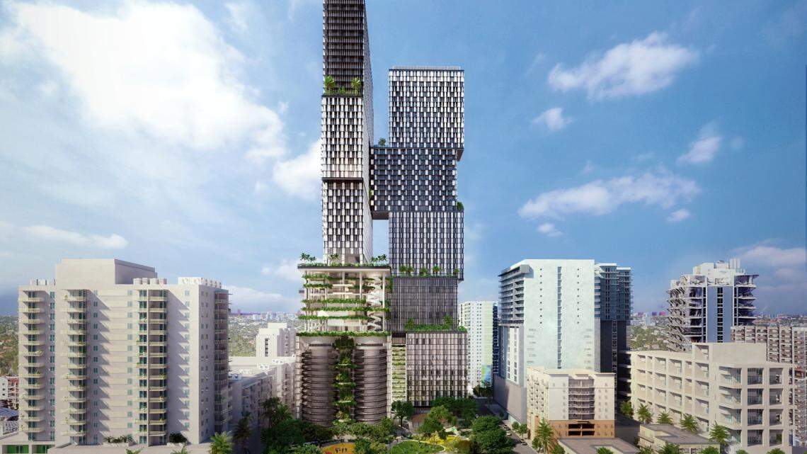 The Treehouse hotel brand will make its U.S. debut in Miami in 2025 with a 62-story, 191-room tower in Brickell.