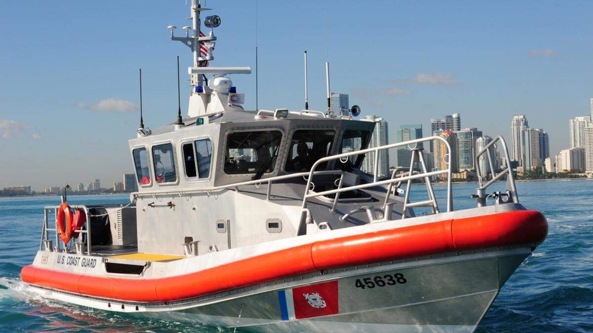 A Coast Guard Station Miami Beach 45-foot Response Boat-Medium