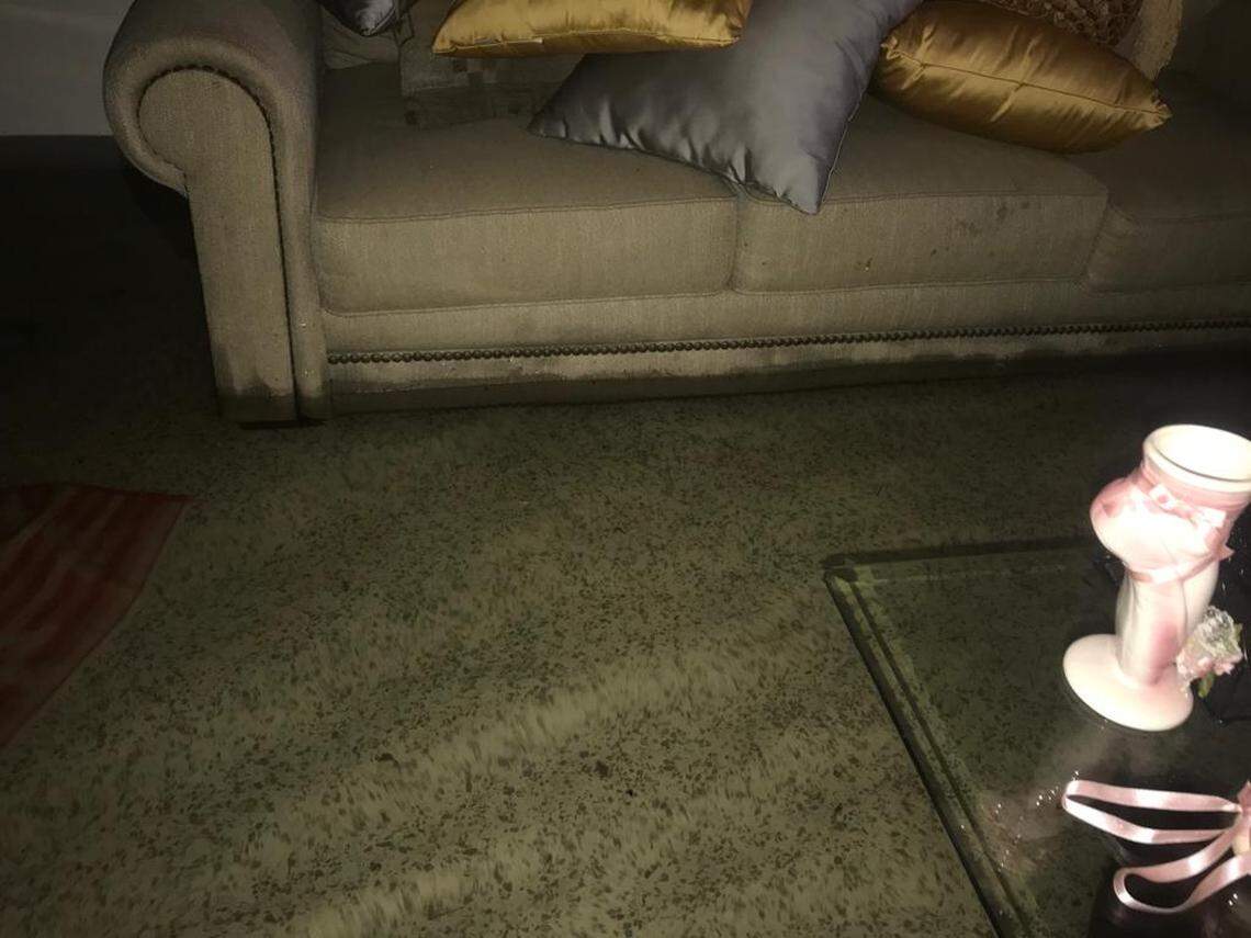 Several inches of water from drenching rains flooded Daelé Guerra’s Hialeah apartment this year, ruining all her furniture. She wants to move but struggles to find an equally affordable option.