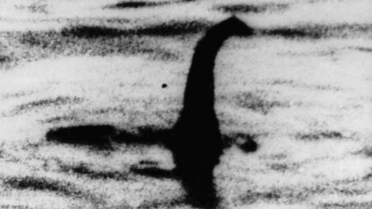 This undated photo shows a shadowy shape that some people say is a the Loch Ness monster in Scotland, later debunked as a hoax. The Loch Ness Centre in Scotland is calling for “budding monster hunters” and volunteers to join in a massive search for the creature.