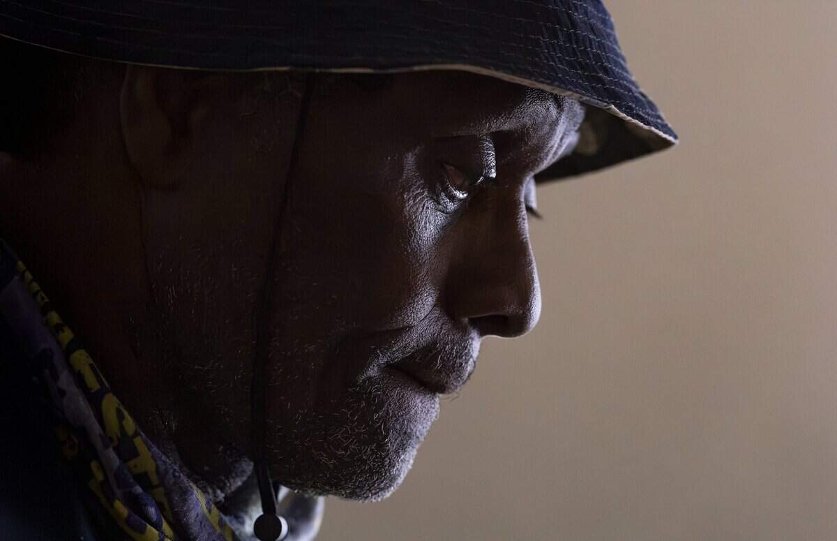Ronnie McDonald, 62, a resident at Town Park Plaza South, takes a moment after speaking about issues affecting his home following water leaks that caused damage to his apartment, while giving a tour of his apartment on Friday, May 8, 2026, in Miami, Fla. Residents of the Section 8 housing community in Overtown are currently living with leaks, mold, and damage inside their homes following a failed renovation project and the community has now filed a lawsuit against the design-builder/general contractor and its roofing subcontractor.