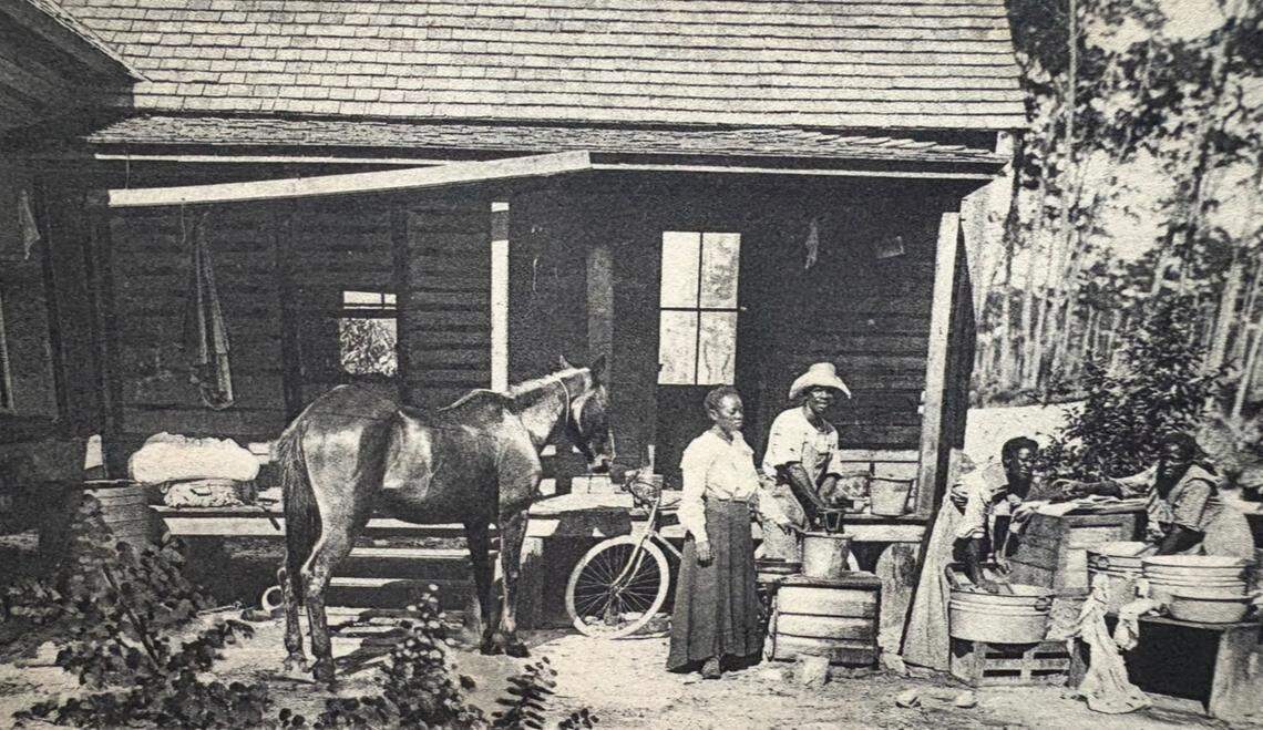 Miami historian Nadege Green created a new installation, The Power of Her Hands: Black Washerwomen in Early Miami, that reassembles historical records and pulls from her personal collection of Black Miami artifacts spanning the period between 1896 and 1940.