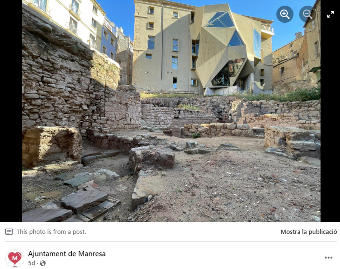 Rainwater from the roofs of nearby buildings was likely channeled into the baths, officials said.