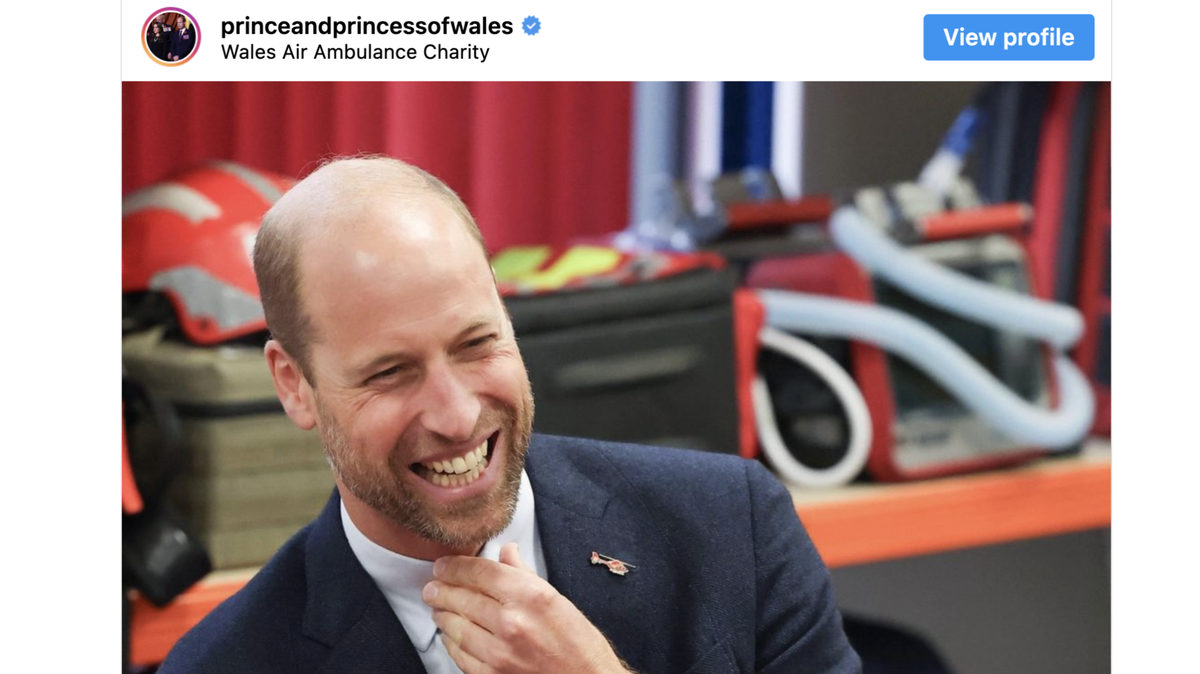 Prince William opens up about his new look.