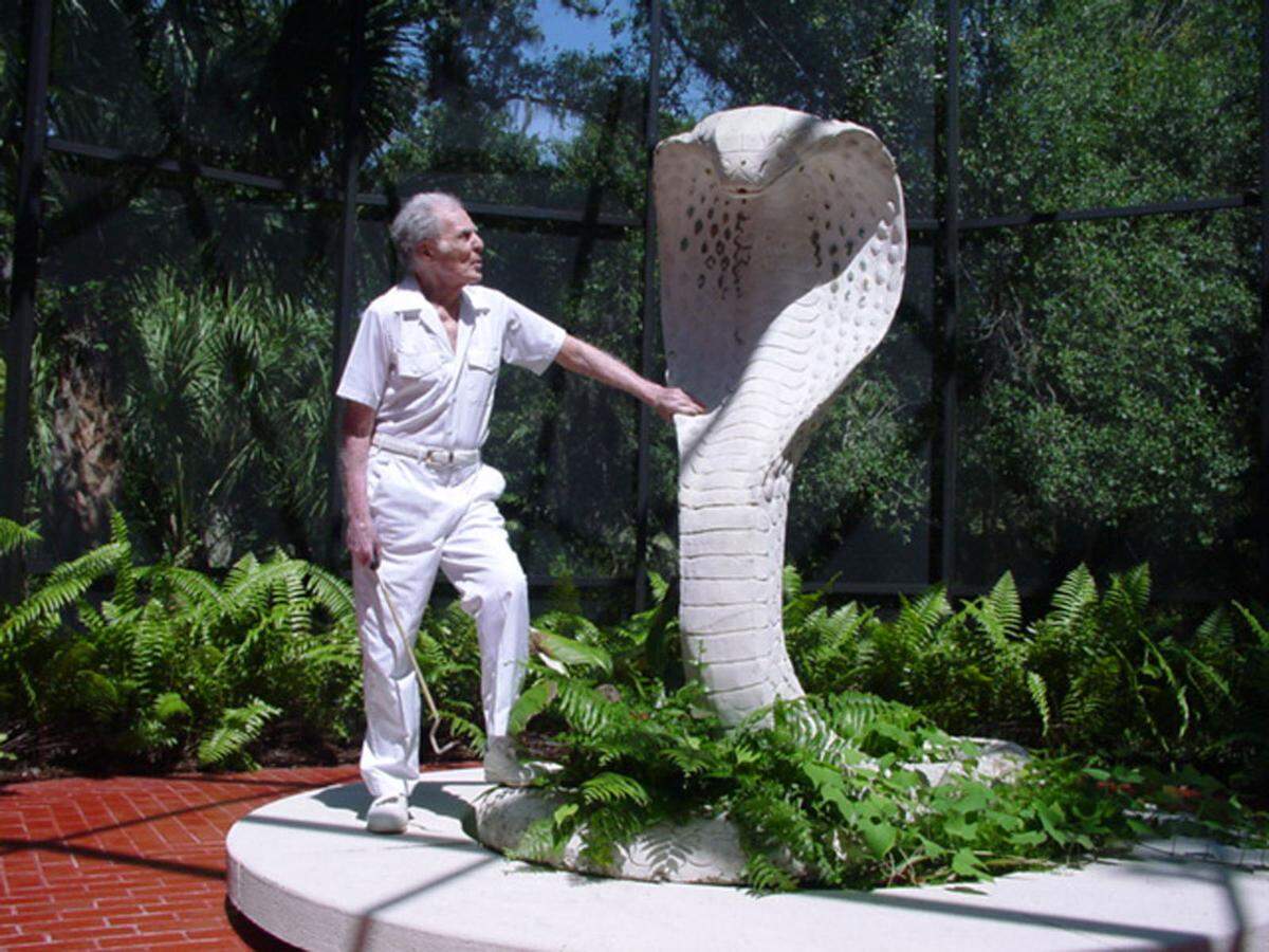 Bill Haast, former head of Miami Serpentarium.