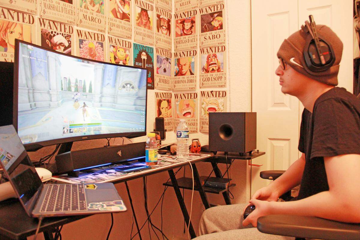 Jordan Gotay’s favorite hobby is gaming. He was diagnosed with a rare cancer as a young child, and it was treated. Years later, it returned.