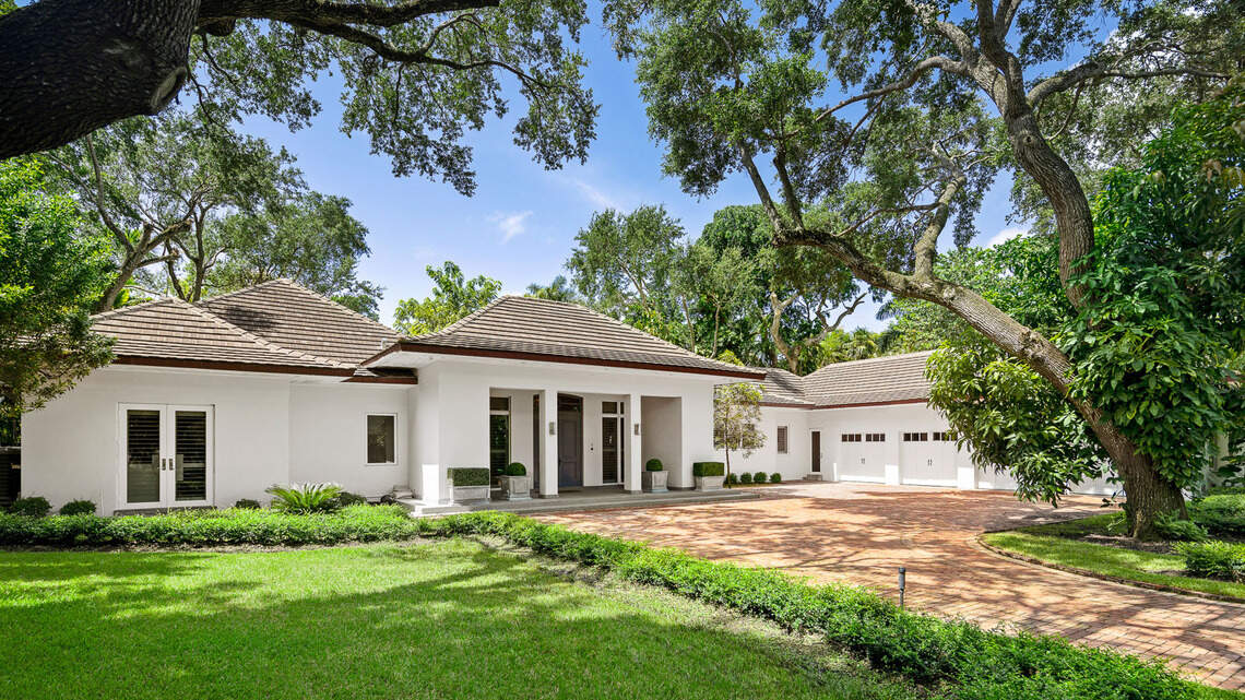 A bestselling Mexican-American author’s Coconut Grove home is up for sale. Price: $9.95M