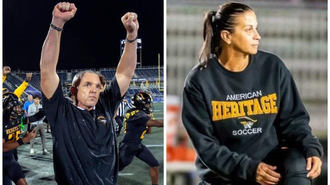 American Heritage’s Smith and Marcial are the Broward Overall Sports Coaches of the Year