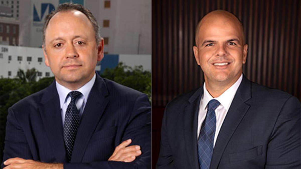 Gov. DeSantis on Friday, March 31, 2023, reappointed Marcell Felipe, left, and Roberto Alonso, right, to the Miami Dade College Board of Trustees. Felipe is a Miami attorney while Alonso sits on the Miami-Dade School Board.
