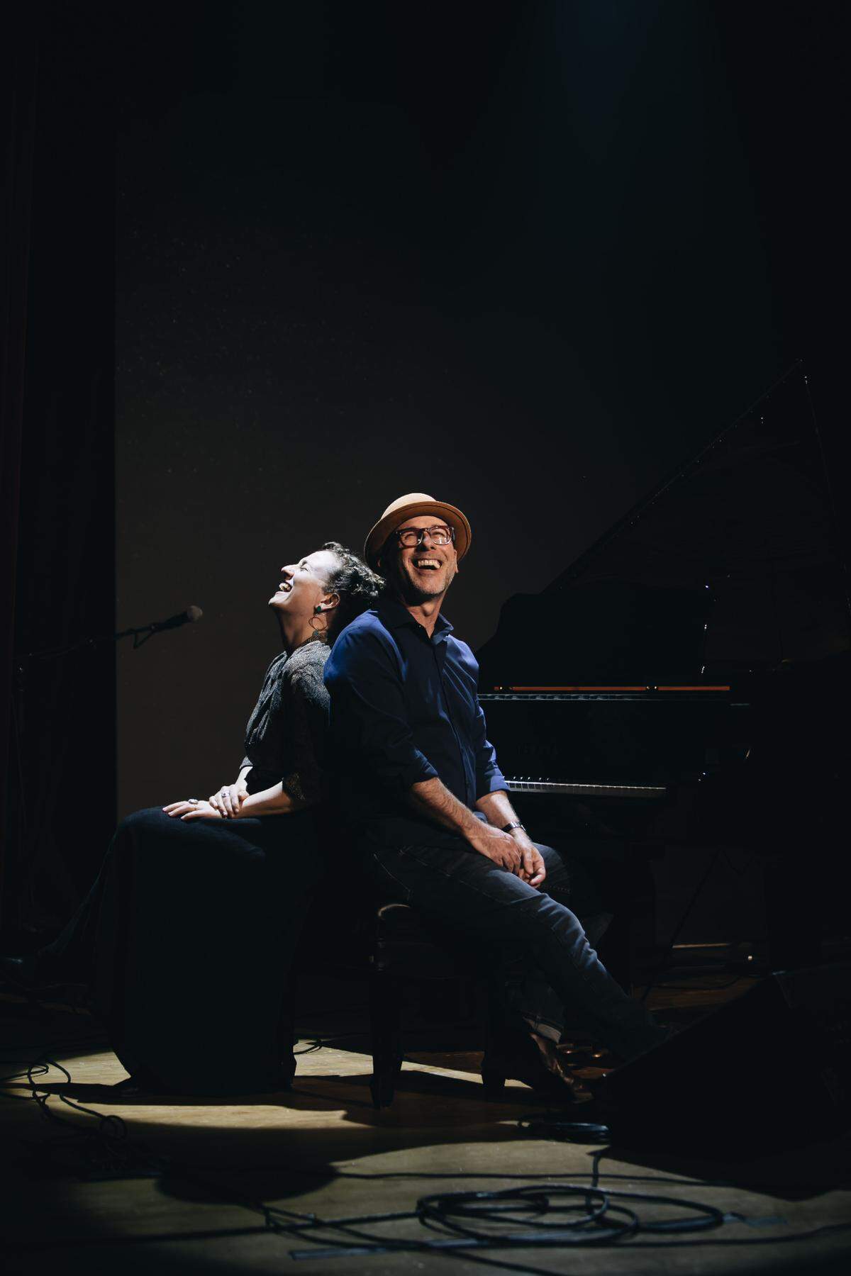 Frost School of Music alumni-jazz vocalist Danielle Wertz along with rock-folk musician Robbie Schaefer come to GableStage in Coral Gables starring in ‘Both Sides Now: The Music and Lives of Joni Mitchell and Leonard Cohen’ opening Dec. 13.