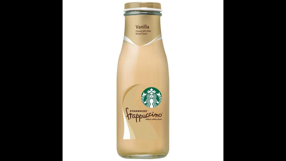 Starbucks Frappuccino Vanilla Flavored Chilled Coffee Drink