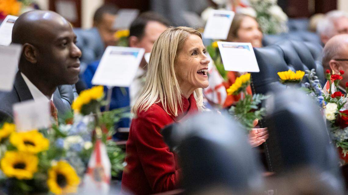 Florida State Rep. Vicki Lopez, R-Miami, was named Miami-Dade County’s newest commissioner on Tuesday, Nov. 18, 2025, by a majority of the County Commission. 