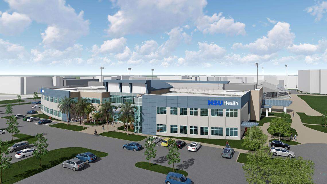 NSU Health SimCom is set to open in spring 2024.