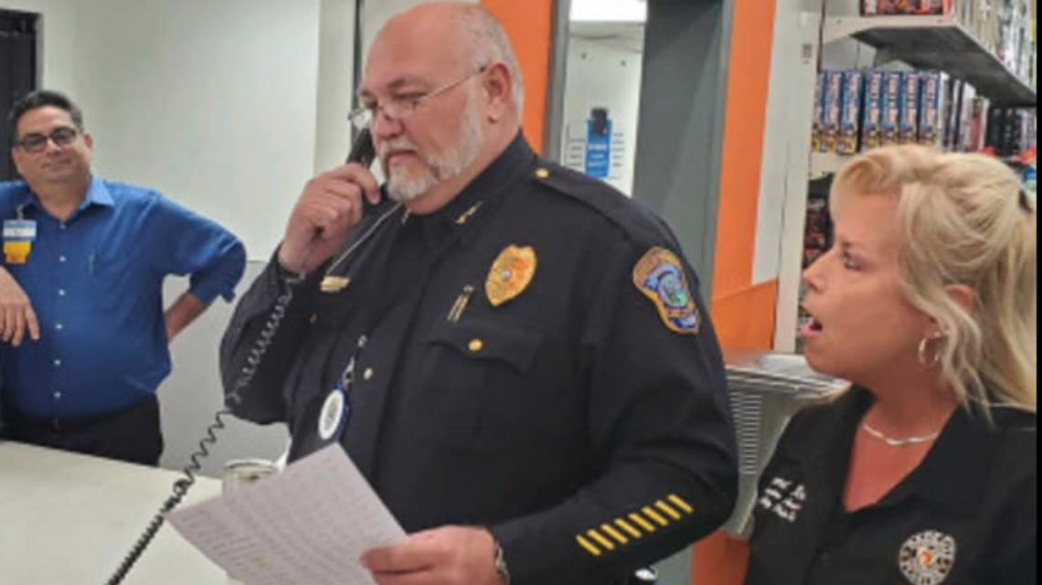 A Florida police chief walked into Walmart — and paid off the store’s 26 layaway accounts