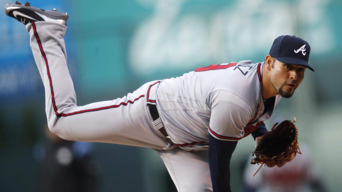 Braves pitcher Aníbal Sánchez is expected to take the mound Wednesday when Atlanta faces off with the Toronto Blue Jays