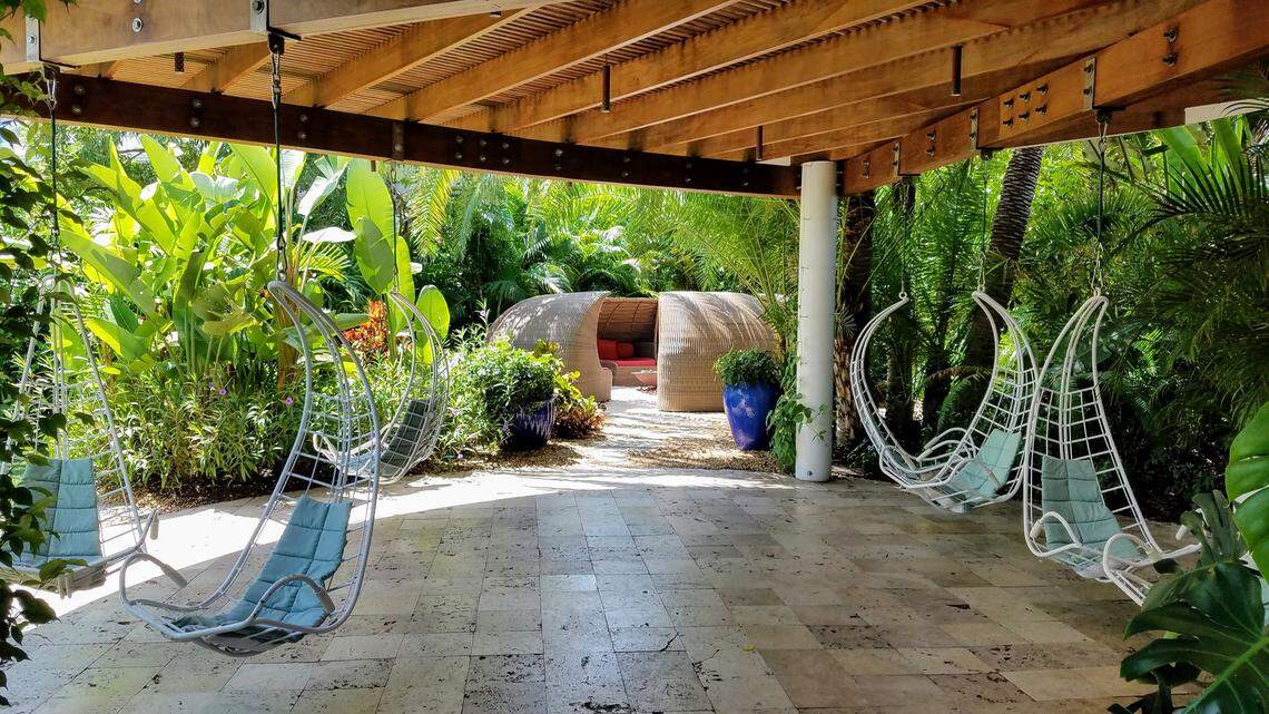 Hang out on the grounds at The Standard.