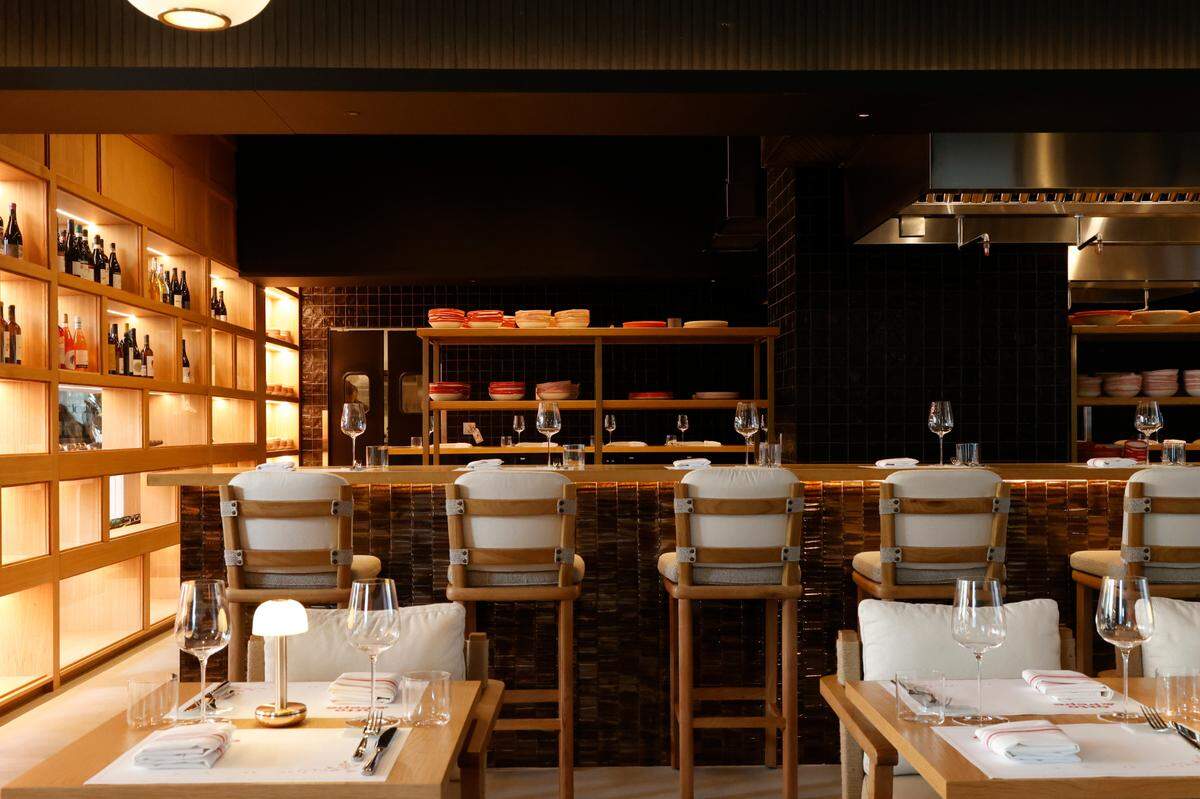 The pasta bar at Otto & Pepe in Wynwood.