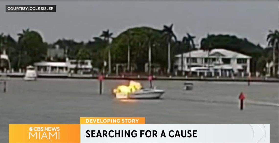 A 39-foot Sea Ray exploded Monday in Fort Lauderdale, injuring 11 people — including two young children.