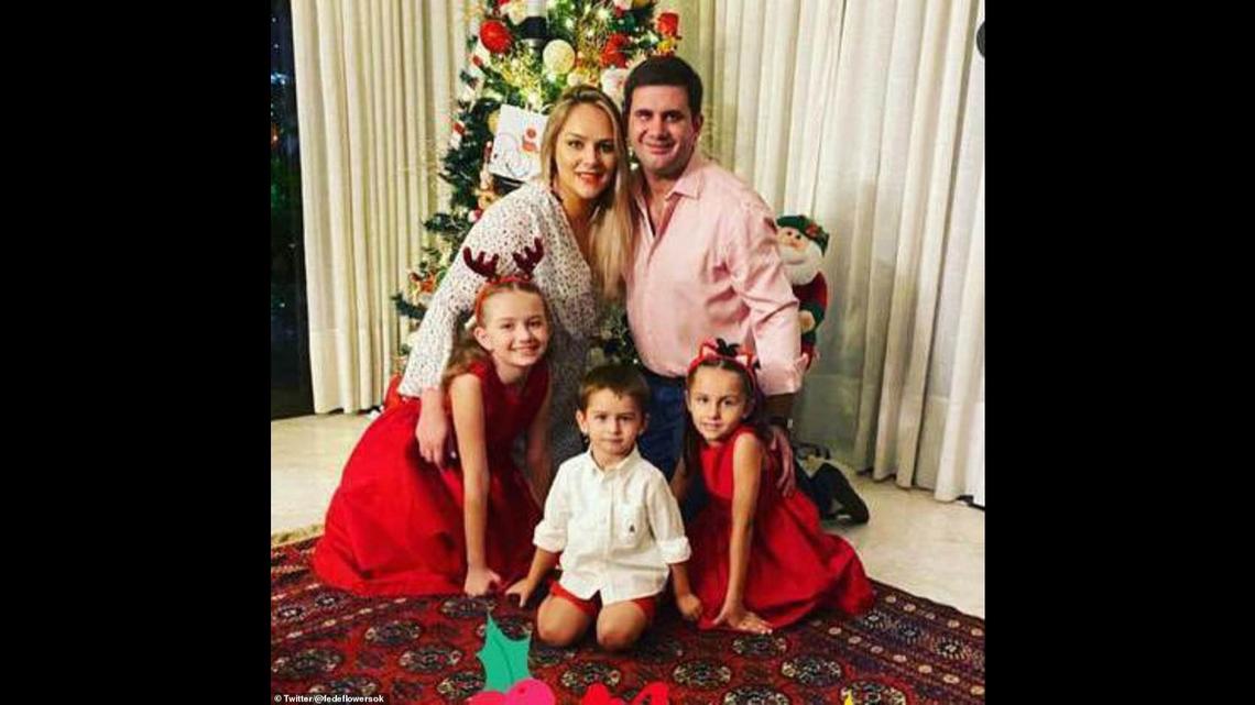 Sophia López Moreira, husband Luis Pettengill and their three children in a Christmas photo. The bodies of Sophia, Luis and their 3-year old son Luis were found in the Surfside condo collapse, police said Friday. On Sunday, police said they had identified the bodies of 6-year-old Anna Sophia Pettengill López Moreira and her 9-year-old sister, Alexia Maria Pettengill López Moreira. All five family members perished in the condo collapse, along with their nanny, Leidy Vanessa Luna Villalba.