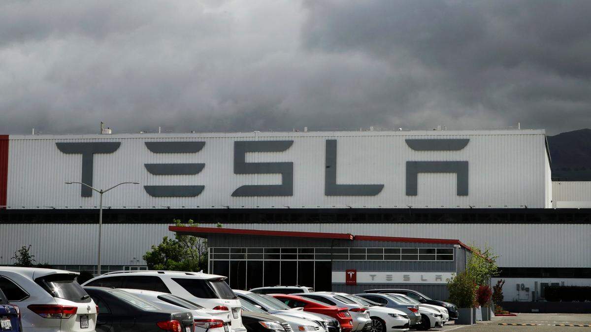 The Tesla plant in Fremont, Calif. Tesla comes to the benchmark S&P index after a 640 percent rally this year.