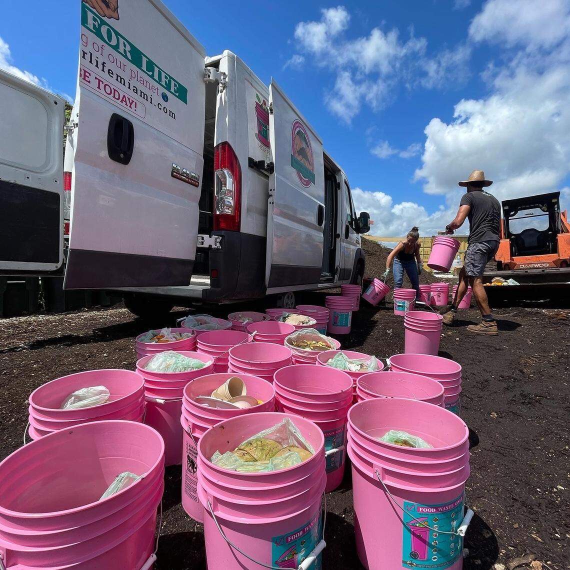 Compost for Life offers a food scraps pick up program for residential properties.