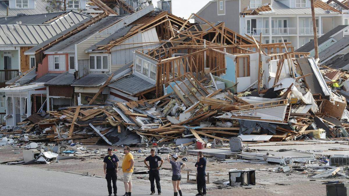 Severe damage caused by 2018’s Panhandle hit by Hurricane Michael.