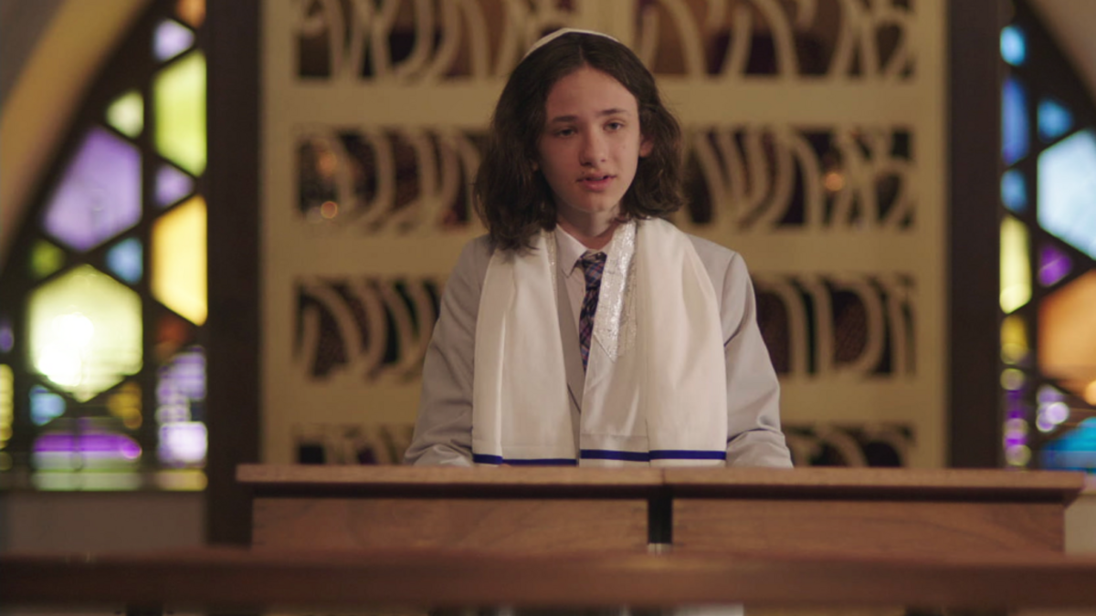 Hank Greenspan as Ethan Bloom in a scene shot in Miami Beach’s All Souls Episcopal Church in Herschel Faber’s “Ethan Bloom.”