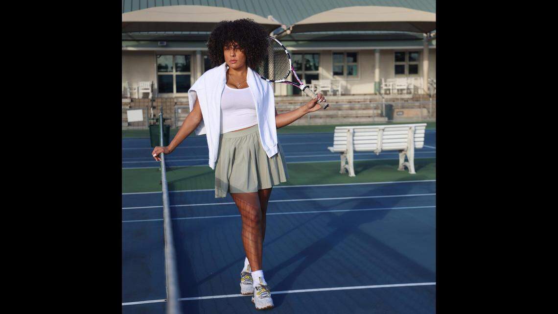 On Tuesday, January 31, 2023, publicist Francesca Morgan stays connected to her neighborhood and her Black roots through the game of tennis. She and her friends organize a de facto tennis club to play tennis at Moore Park’s Ashe-Buchholz Tennis Center. She feels playing tennis is a form of empowerment that has acknowledged the power of Black athletes in a primarily white sport.