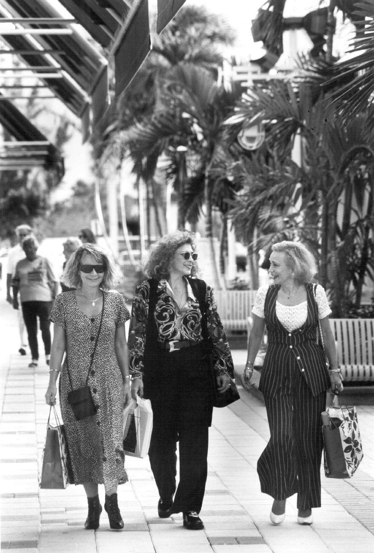 The former Loehmann’s Plaza was transformed into an more upscale fashion center in 1993.