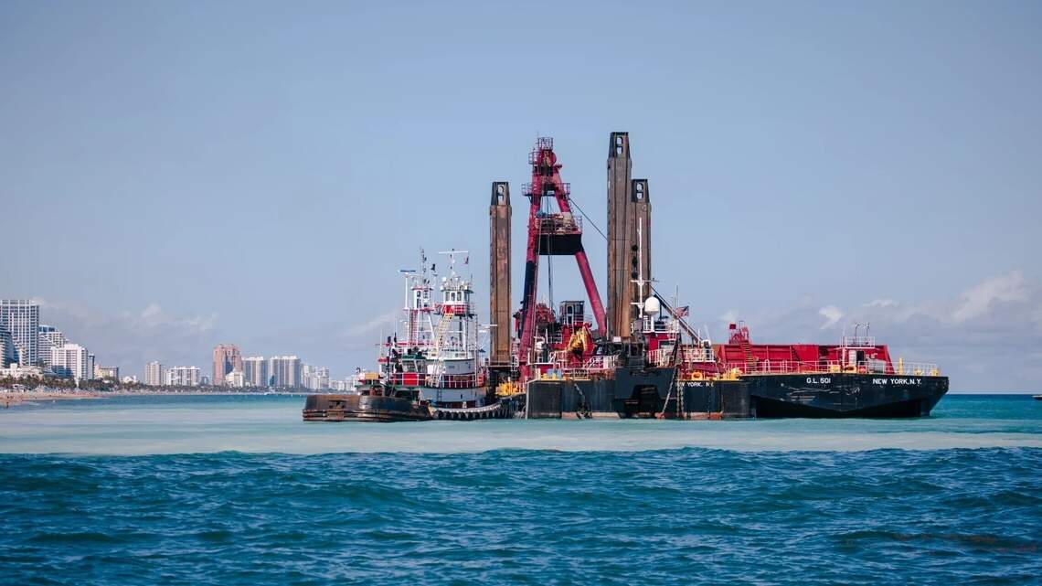Giant ‘sand trap’ off Fort Lauderdale threatens wildlife and aggravates residents