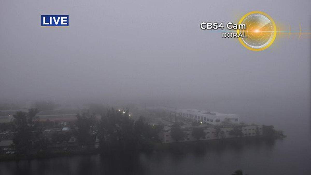 South Florida is under a dense fog advisory until 10 a.m. Monday, according to the National Weather Service.