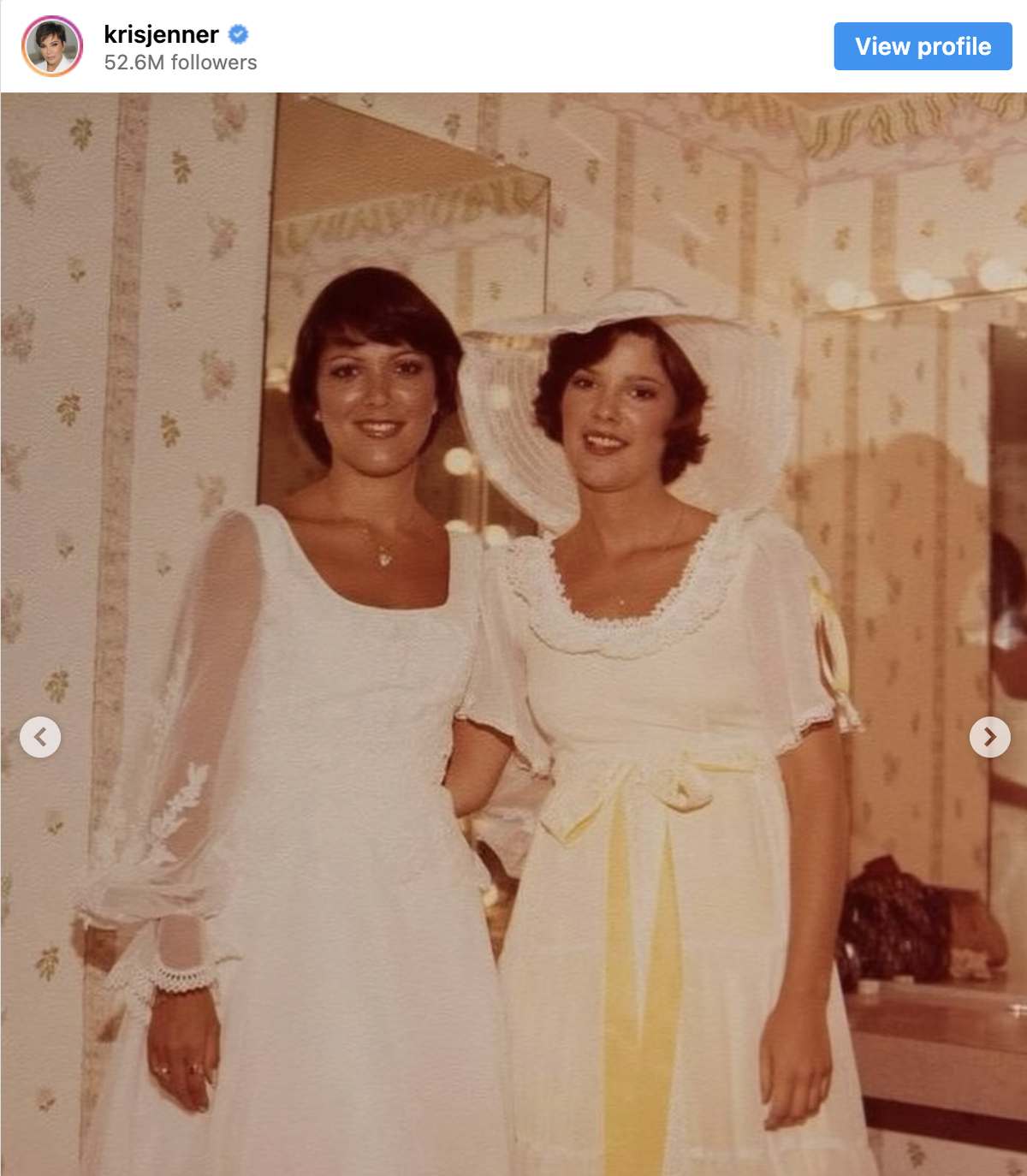Kris Jenner takes to Instagram to share photos of her beloved sister, Karen, who passed away unexpectedly at the age of 65.
