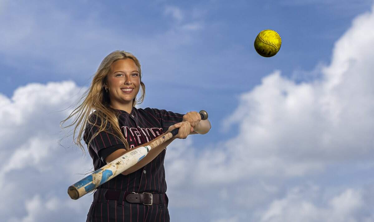Destiney Ortega, Softball, Pembroke Pines Charter Schools. All-Broward players photographed at Brian Piccolo Sports Park on Wednesday, May 27, 2026, in Cooper City, Fla.