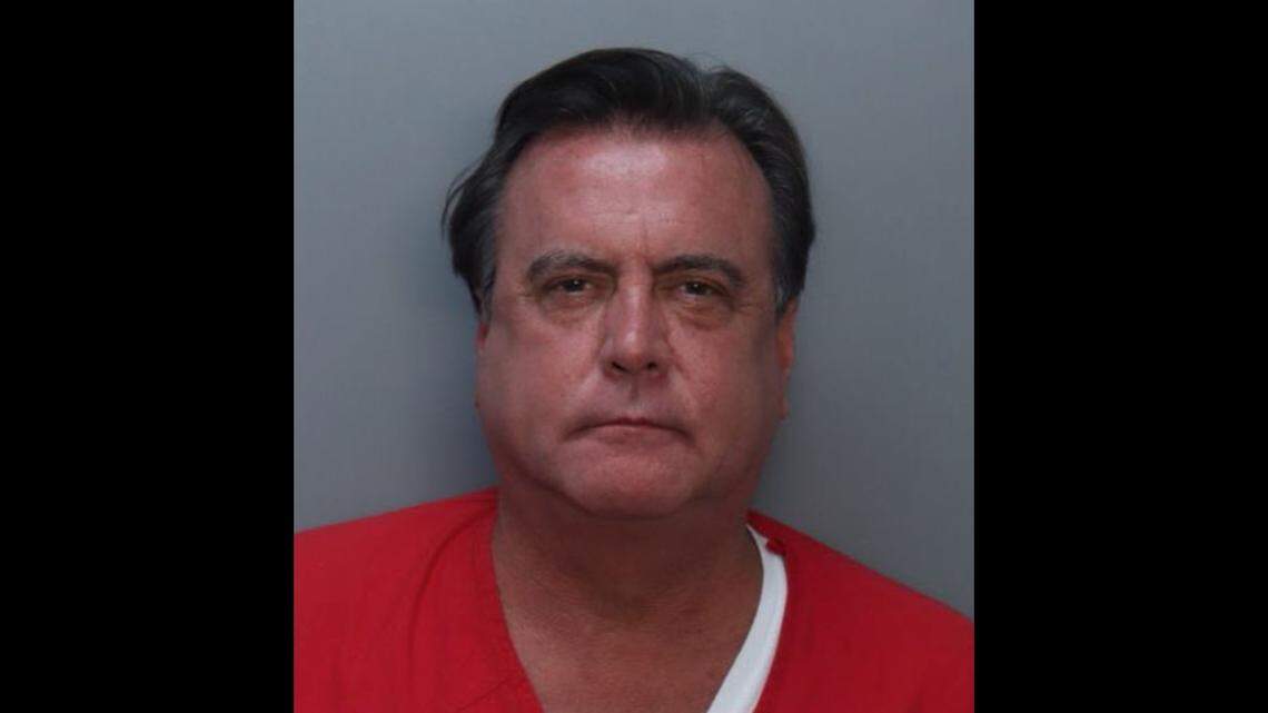 Miami Commissioner Alex Diaz de la Portilla was booked into jail on corruption charges on Sept. 14, 2023.