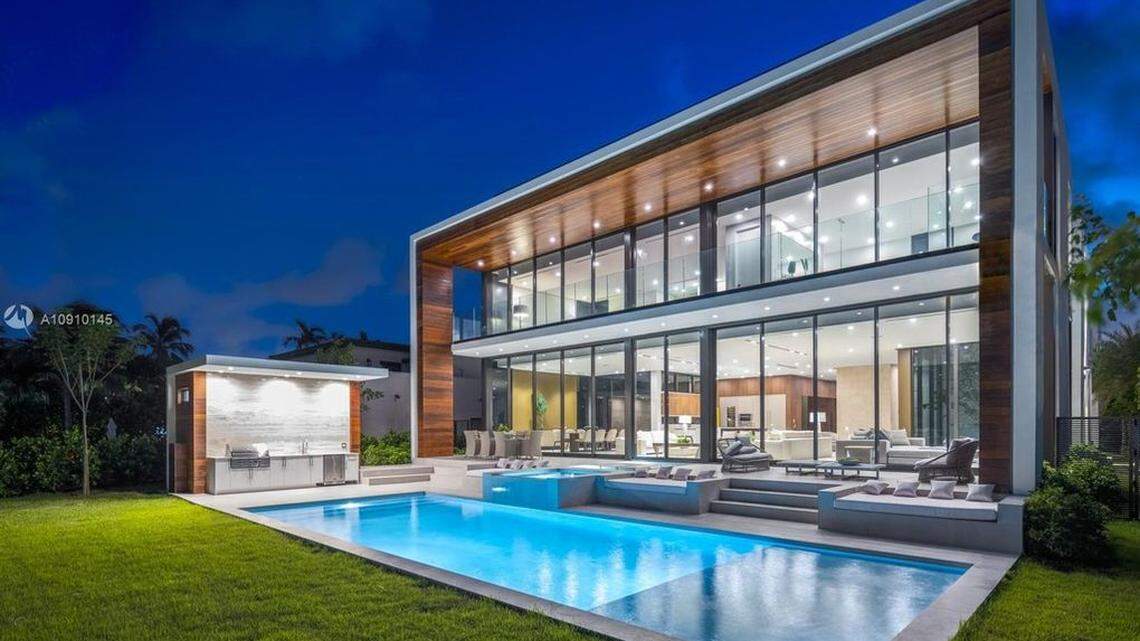 This home at 6493 Allison Road in Miami Beach sold for $12.5 million, the biggest residential sale in Miami-Dade for the week ending Oct. 24, 2020.